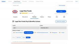 Working at Legal Sea Foods: 53 Reviews about Pay & Benefits ...