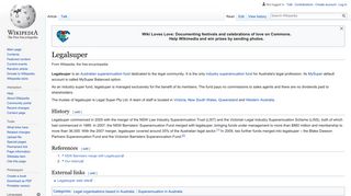 Legalsuper - Wikipedia