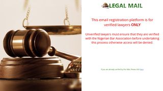 Legal Mail | Registration Portal