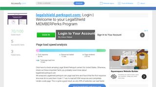 Access legalshield.perkspot.com. Login | Welcome to your ...