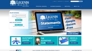 Legends Bank of Missouri: Personal, Checking, Loans, Business ...