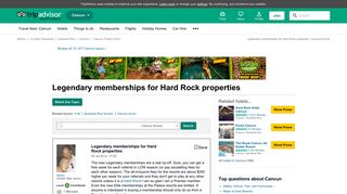 Legendary memberships for Hard Rock properties - Cancun Message ...