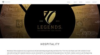 Hospitality - Legends.net