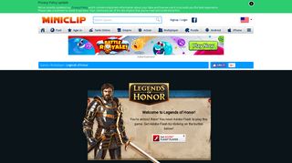 Legends of Honor - A free Multiplayer Game - Miniclip