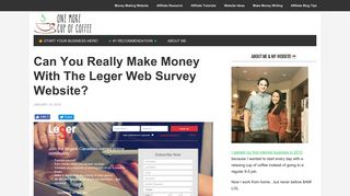 Can You Really Make Money With The Leger Web Survey Website?