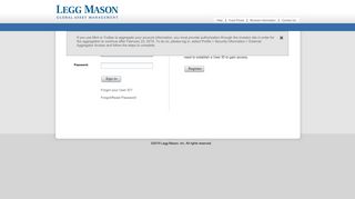 Legg Mason Mutual Funds - Integration Region - BNY Mellon