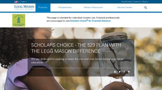Scholars Choice® 529 Plan | Legg Mason