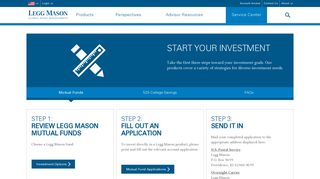 Start Your Investment | Legg Mason