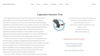 Legionnaire Insurance Trust - American Legion