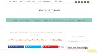 50 Online Jobs That Pay Weekly And Daily - Legit & Researched