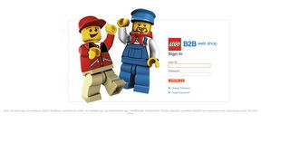 LEGO B2B Webshop