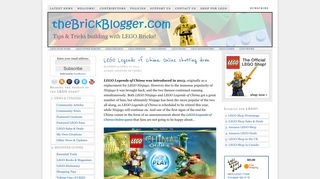 LEGO Legends of Chima Online shutting down - theBrickBlogger.com