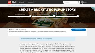 LEGO IDEAS - Create a Bricktastic Pop-Up Story!