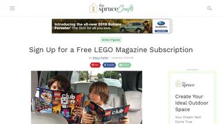 How to Get Free LEGO Magazine Subscription for Kids