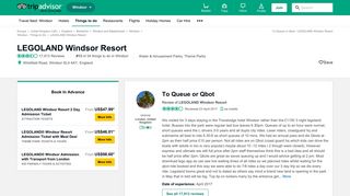 To Queue or Qbot - Review of LEGOLAND Windsor Resort, Windsor ...