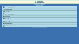 LVHN Employee Intranet