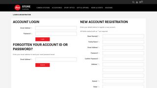 Leica Store | Login & Registration