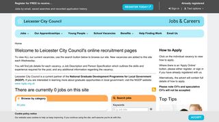 Leicester City Council - Jobs and careers