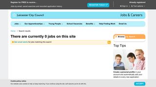 Search - Leicester City Council - Jobs and careers