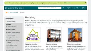 Housing - Leicester City Council