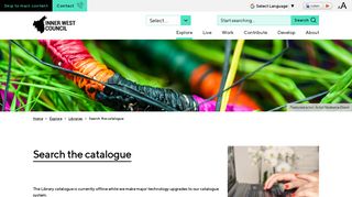 Search the catalogue - Inner West Council