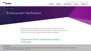 Employment Verification | Leidos