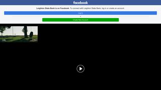 Leighton State Bank - Home | Facebook