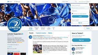 Leinster Supporters (@OLSCRugby) | Twitter