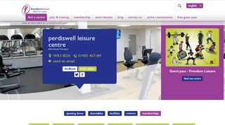 Perdiswell Leisure Centre - Worcestershire - Freedom Leisure