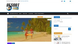 Newly Launched Leisure Time Passport Website ... - Resort Trades