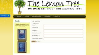 Create an account - Login | Lemon Tree