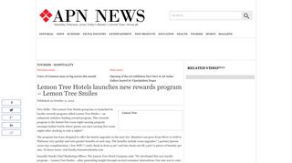 Lemon Tree Hotels launches new rewards program – Lemon Tree ...