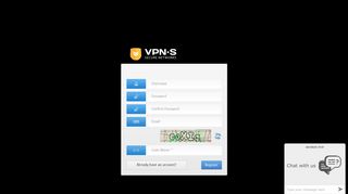 VPN.S Members Login | Register VPN Account - VPNSecure