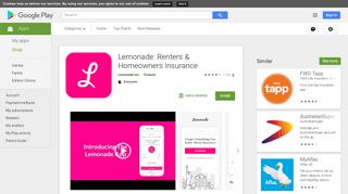 Lemonade: Renters & Homeowners Insurance - Apps on Google Play