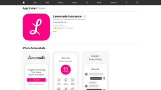 Lemonade Insurance on the App Store - iTunes - Apple