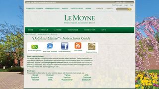 Le Moyne College - Email Management - Alumni