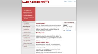 LenderFi, Inc. : Home