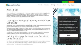LenderHomePage.com - Your Digital Mortgage Platform