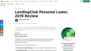 LendingClub Personal Loans: 2019 Review - NerdWallet