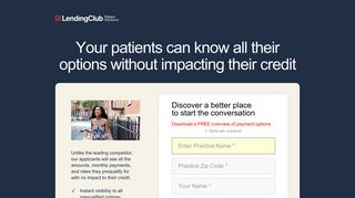 Try Patient Solutions - Lending Club