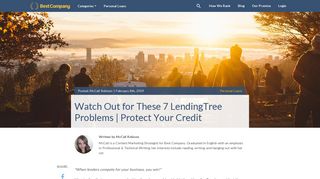 Watch Out for These 7 LendingTree Problems | Best Company