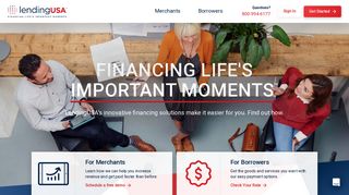LendingUSA | Financing Life's Important Moments