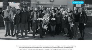 Lendio Gives | Lendio