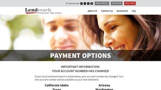 Payment Options | Lendmark Financial Services