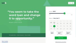 LendUp: A Better Alternative to Payday Loans - 24/7 Online Loans ...
