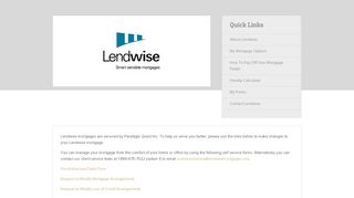 Lendwise - Prepayment Information - Paradigm Quest