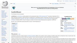 Lendwithcare - Wikipedia
