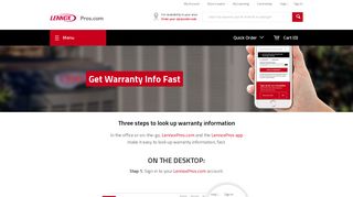 Find Warranty Info Fast | LennoxPROs.com