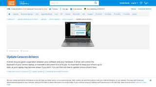 Update Lenovo drivers - Before 23:59, delivered tomorrow - Coolblue