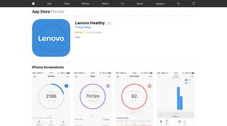 Lenovo Healthy on the App Store - iTunes - Apple